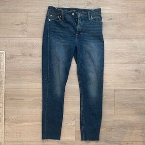 Lucky Brand Dark Blue Ankle Jeans